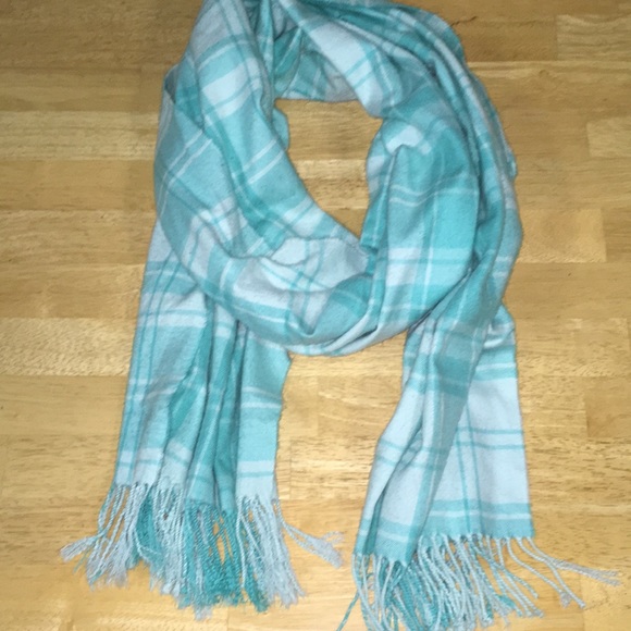 Gap - blue wool scarf - Picture 2 of 2